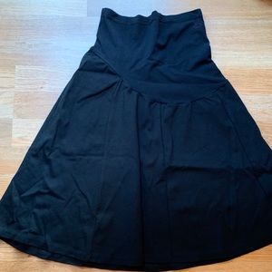 Motherhood Maternity Black Skirt